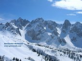 Salita, in Val di Scalve, al Monte Gardena (2117 m.) con molta attenzione al rischio slavine il 21 marzo 09  - FOTOGALLERY